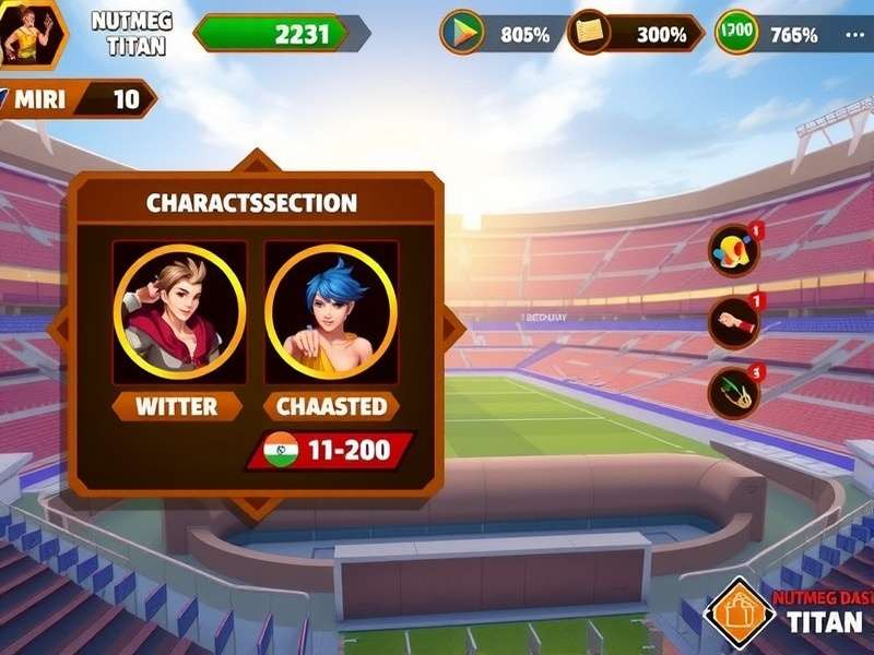 Nutmeg Dash Titan Character Selection